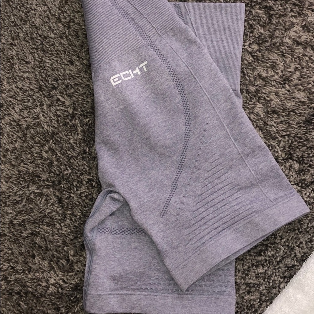 Echt arise series lilac biker shorts nwt